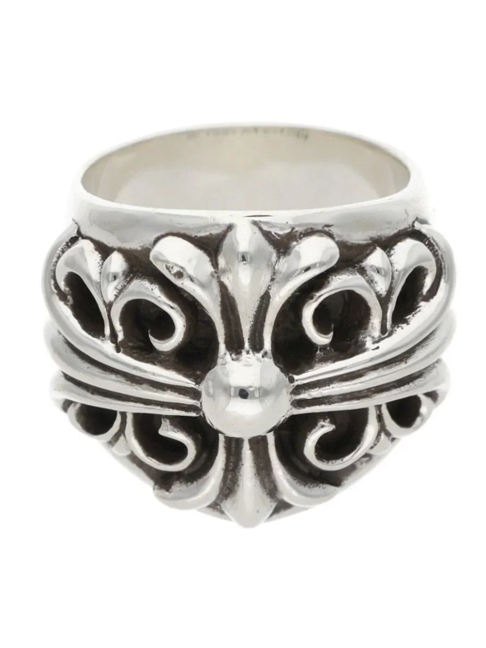 Chrome Hearts Keeper Silver Ring